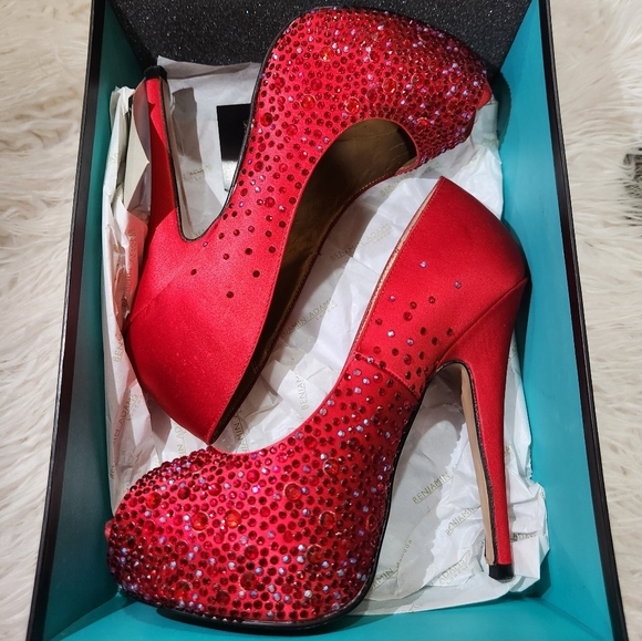 Benjamin Adam's London Red Heels - Picture 3 of 14